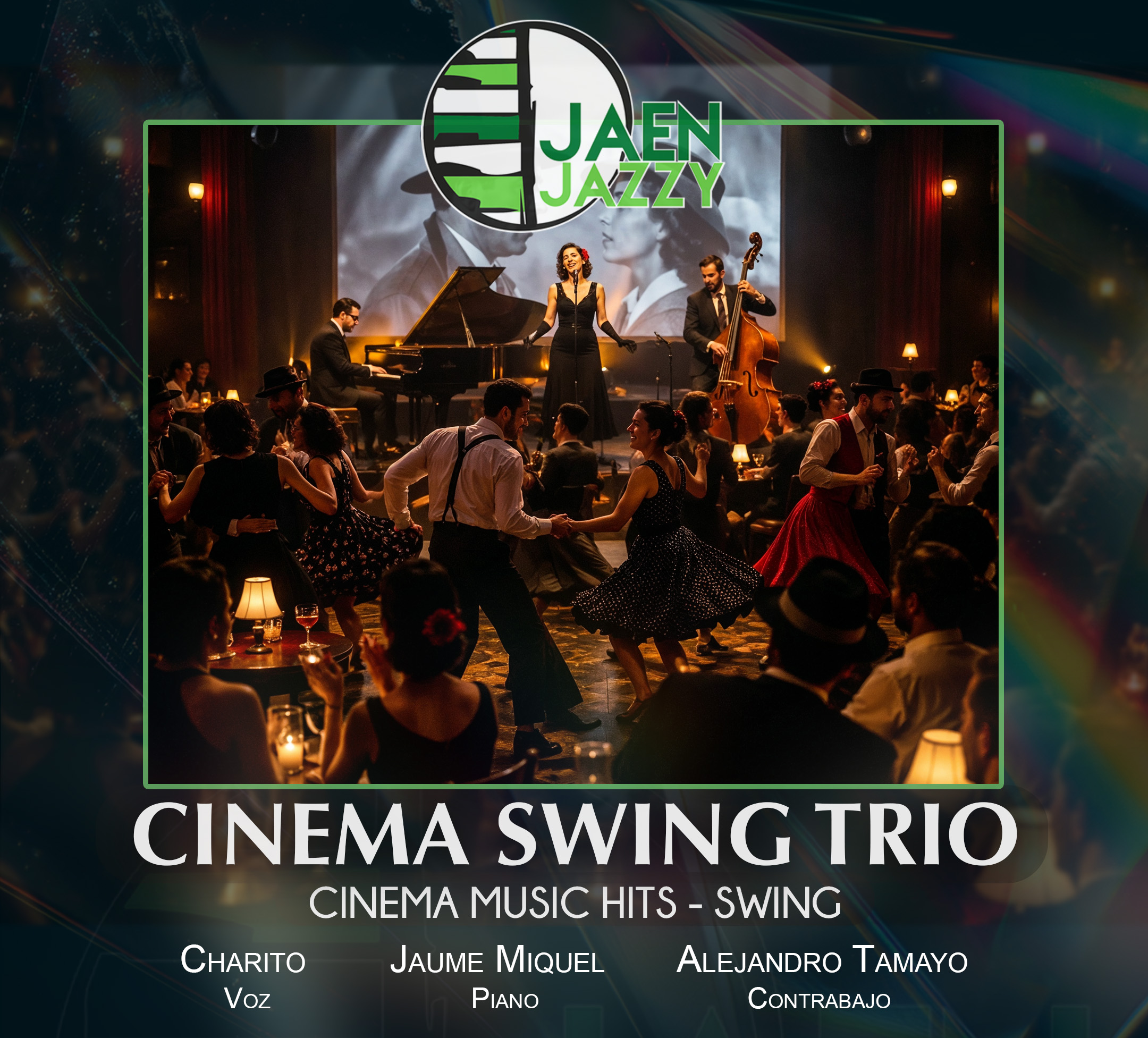 Cinema swing trio